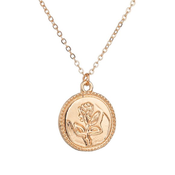 Rosebud Pendant Necklace - Picture 4 of 10